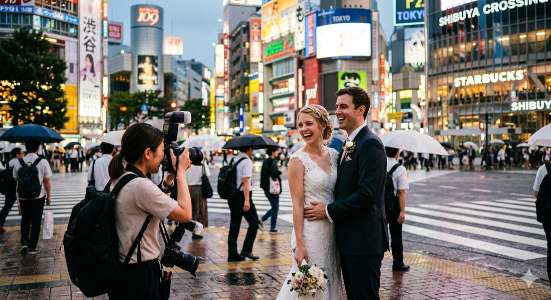Photos de Mariage au Japon