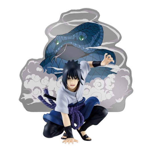 Figurine de Sasuke Uchiha - Naruto - Collection Panel spectacle