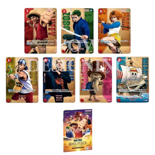 Livret ONE PIECE CARD GAME Collection Live Action Vol.2 - Les Mugiwara