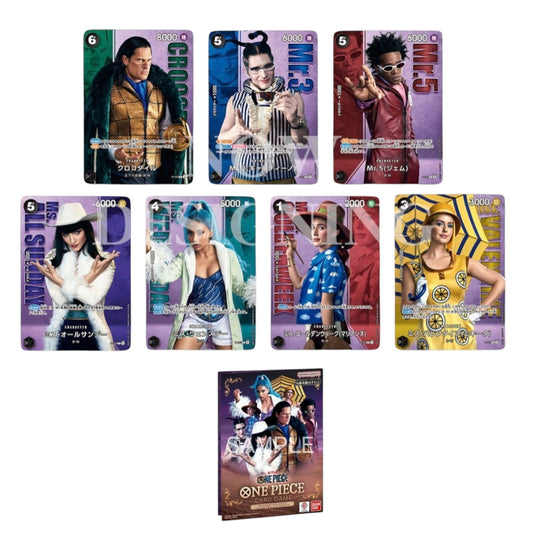 Livret ONE PIECE CARD GAME Collection Live Action Vol.2 Baroques Works