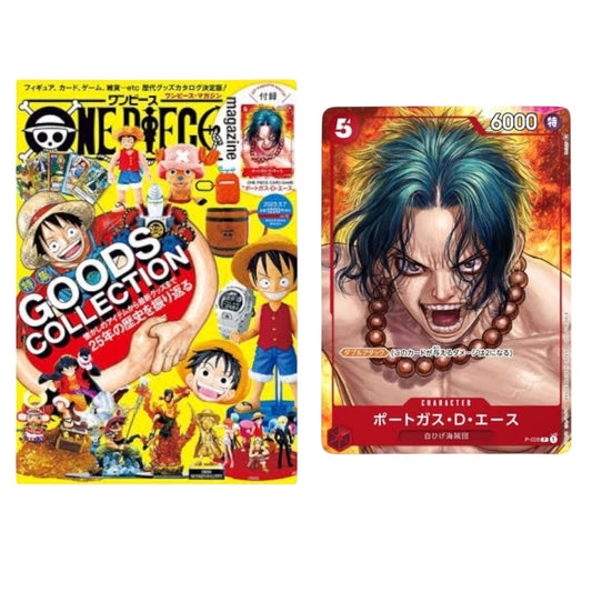 ONE PIECE MAGAZINE Vol. 16 + Carte Promo Portgas D. Ace