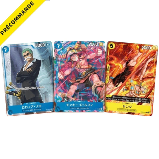 ONE PIECE V-JUMP Pack Trio Des Mugiwara