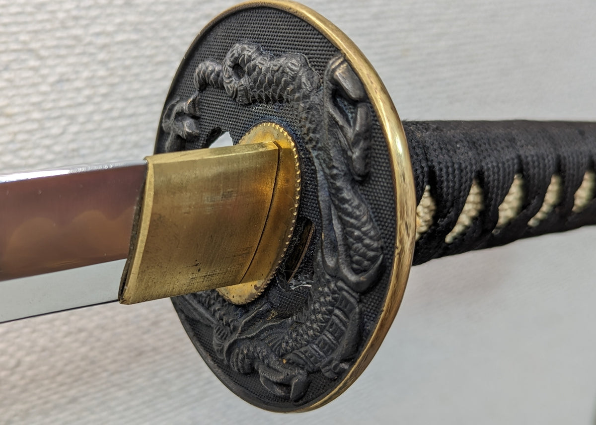 katana japonais tuba dragon