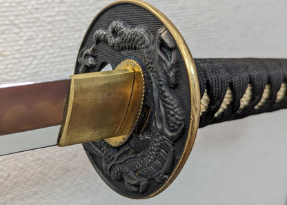 katana japonais tuba dragon
