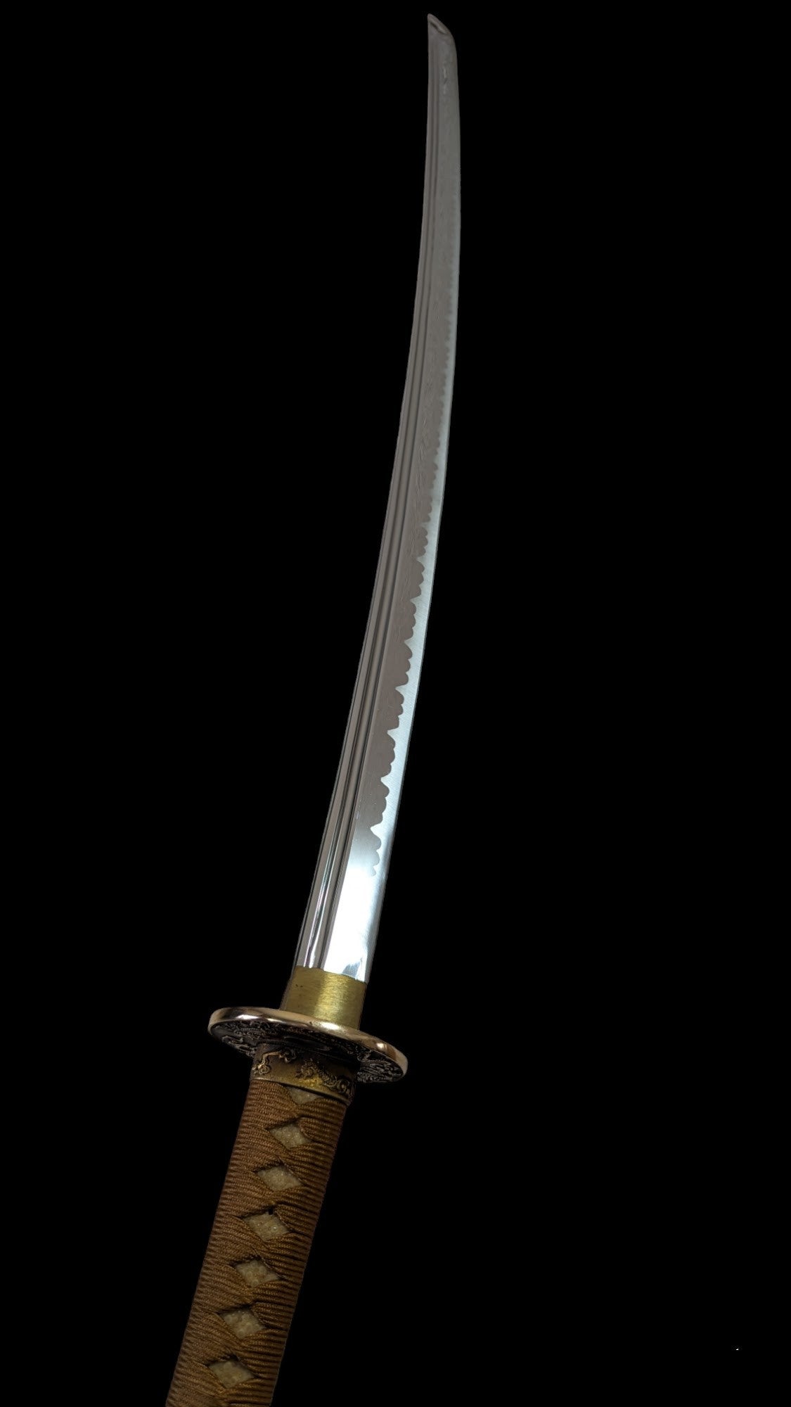 Daishō Unkai - iaito katana and wakizashi Bo-hi