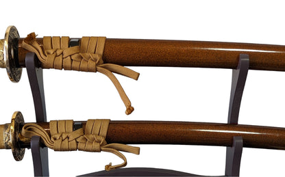 Daishō Unkai - iaito katana and wakizashi Bo-hi