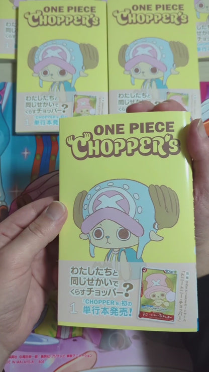 ONE PIECE Chopper's avec sa carte promo exclusives Chopper
