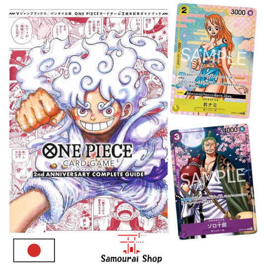 Guide One Piece Card Game 2eme Anniversaire & 2 Cartes O Zoro, O Nami