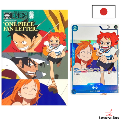ONE PIECE Magazine Spécial avec sa carte promo Girl & Nami