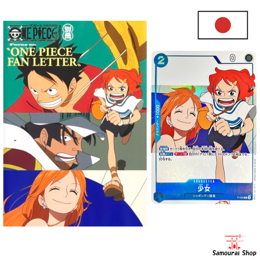 ONE PIECE Magazine Spécial avec sa carte promo Girl & Nami